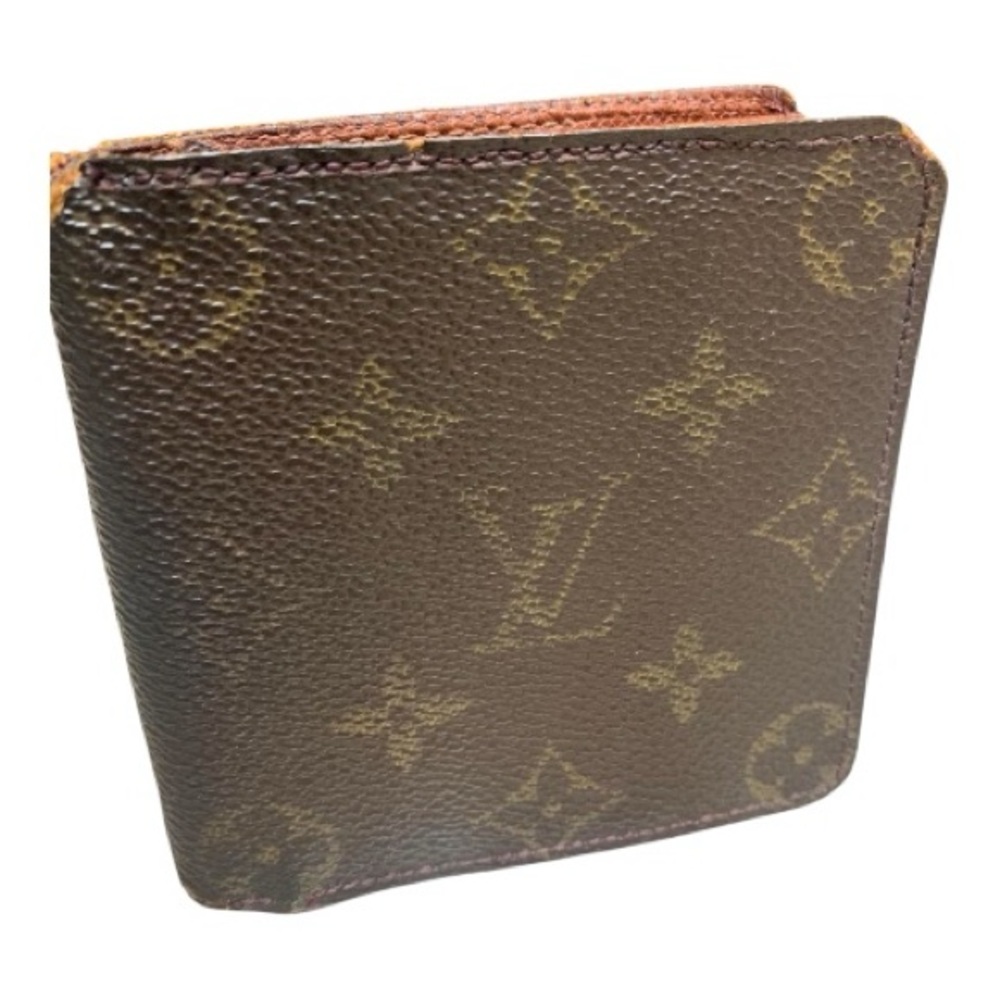 Vintage Louis Vuitton All Leather Wallet / Card Holder – Monogram Men’s Unisex - Picture 11 of 11